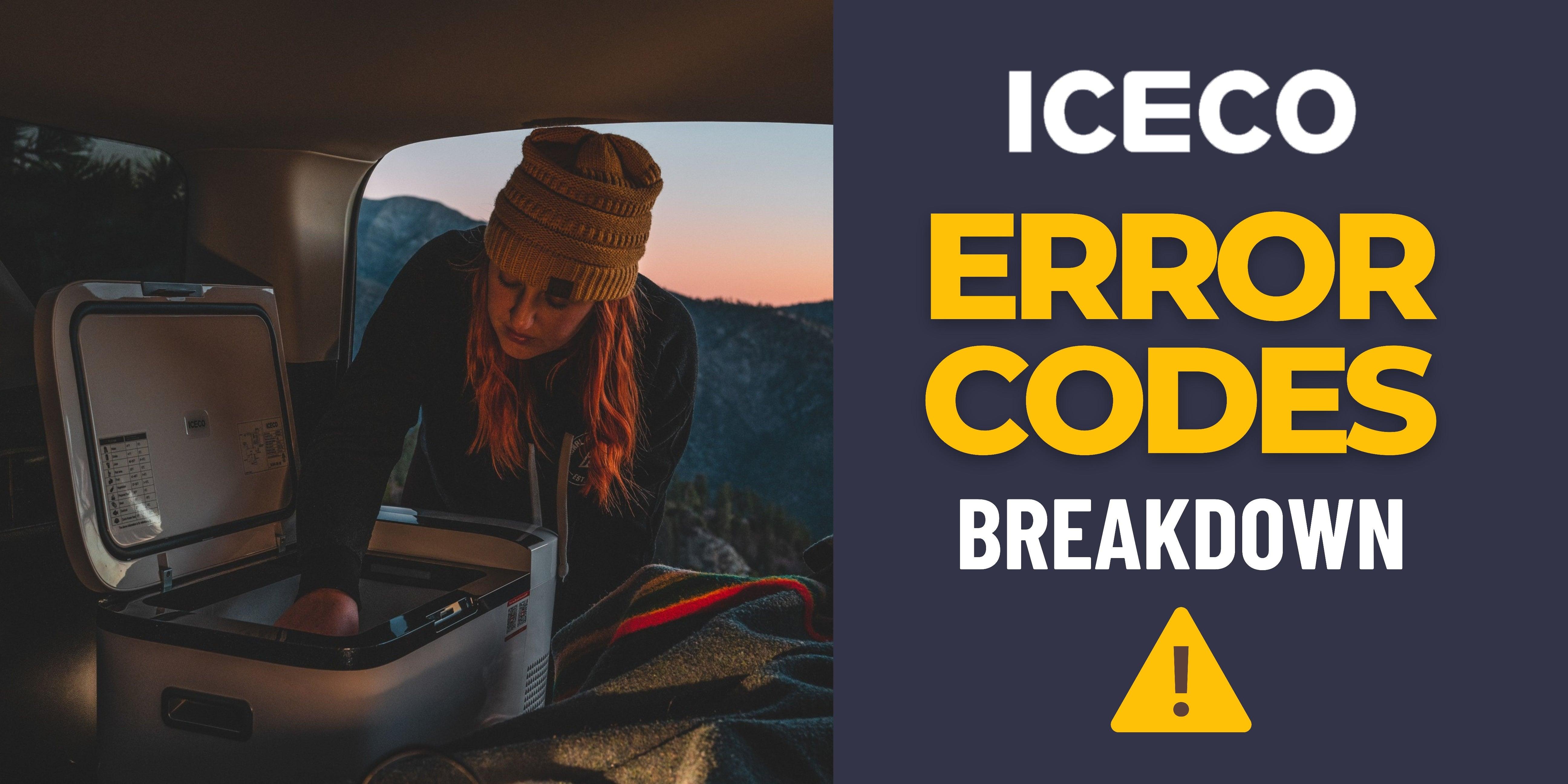 ICECO Error Codes Breakdown - www.icecofreezer.com