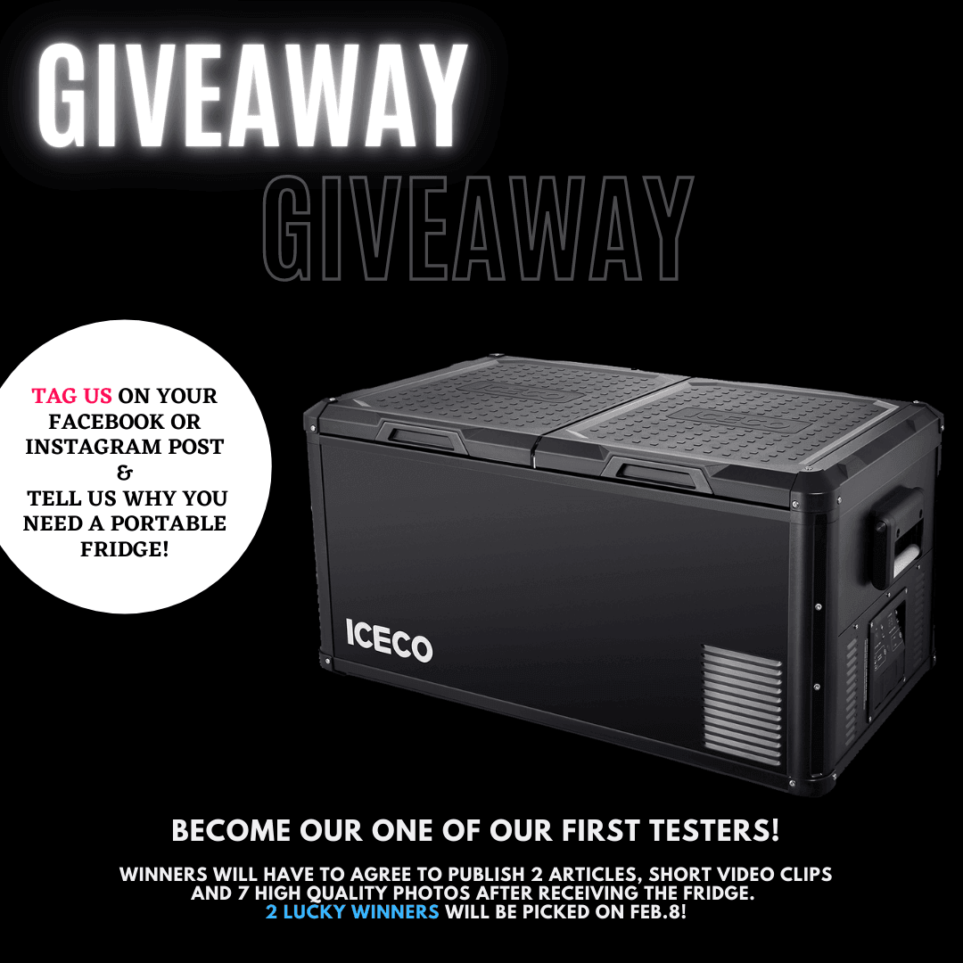 SAMURAI PORTABLE FRIDGE GIVEAWAY!! Join the Contest Now! - www.icecofreezer.com