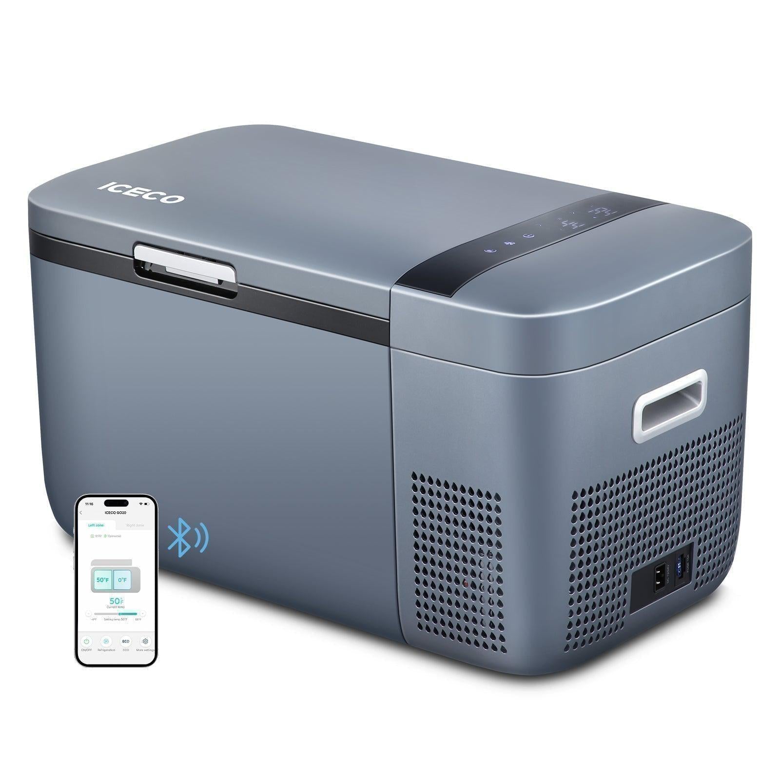 21QT GO20 Dual Zone Portable Fridge Car Freezer | ICECO-Portable Fridge-www.icecofreezer.com