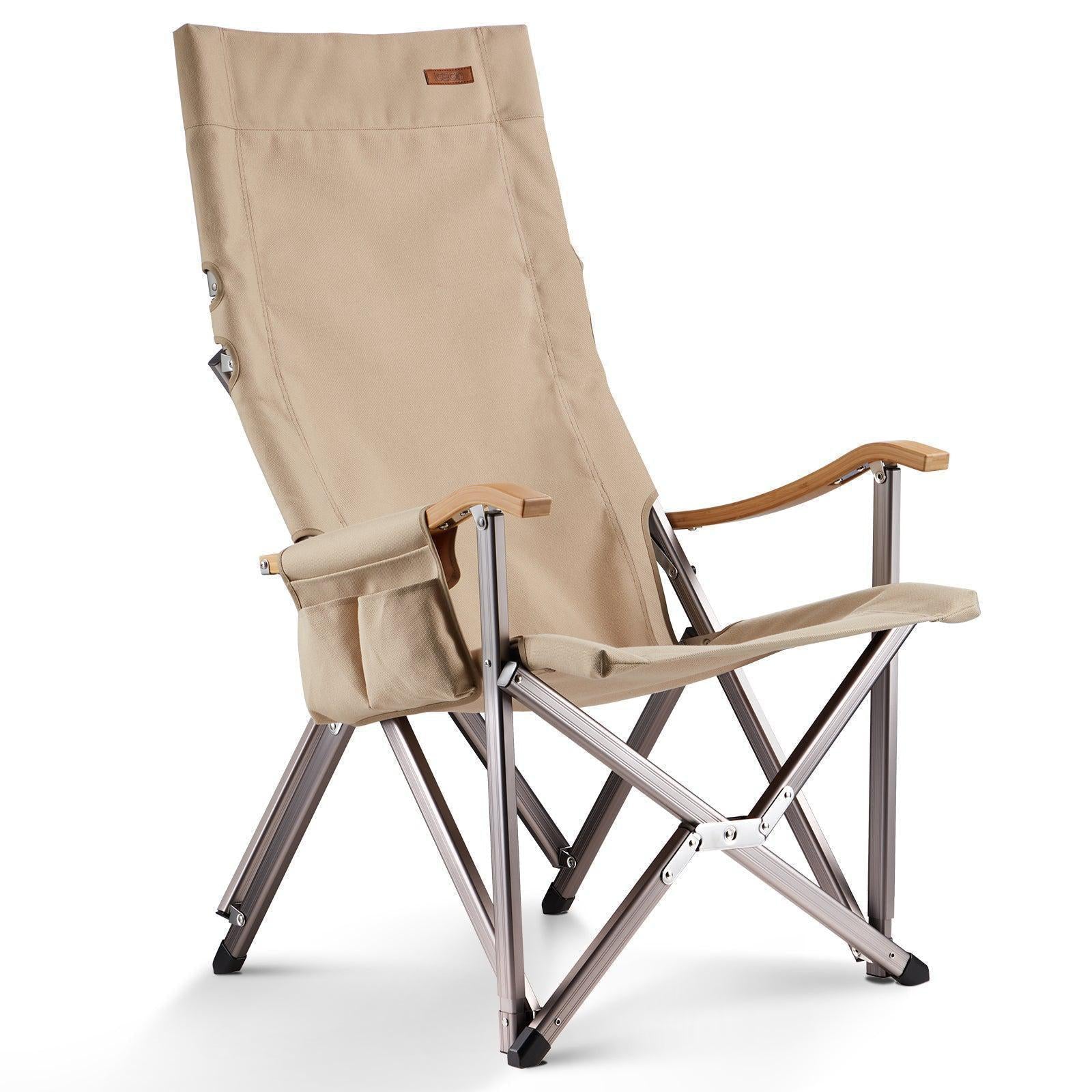 Luxury Padded High Back Folding Outdoor / Camping / Fishing Chair