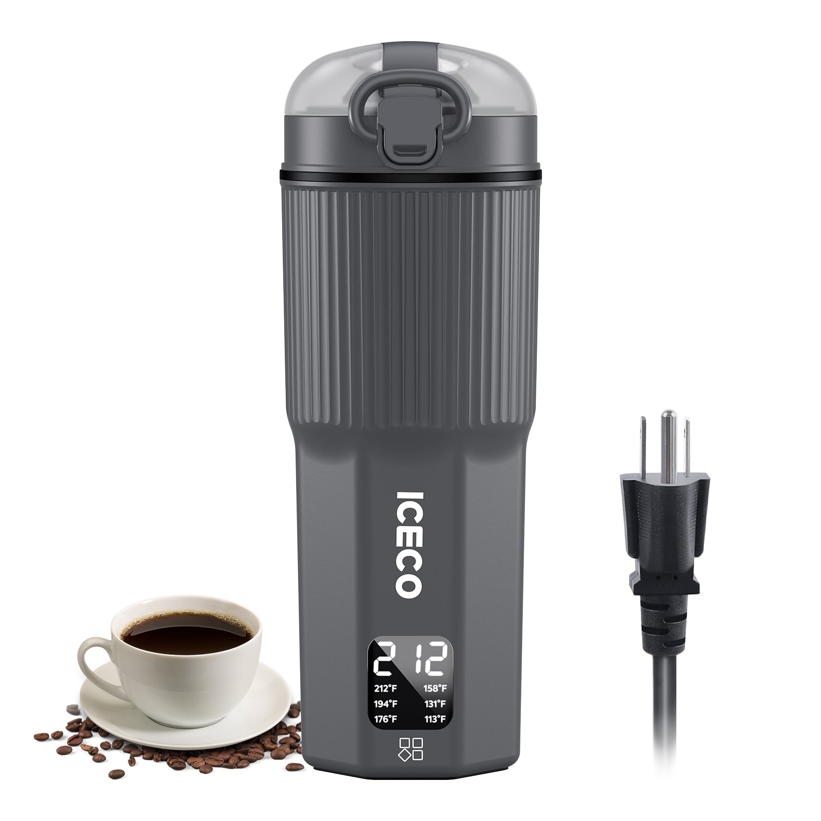 Dual Voltage (110V-240V) Portable Electric Kettle | ICECO-www.icecofreezer.com