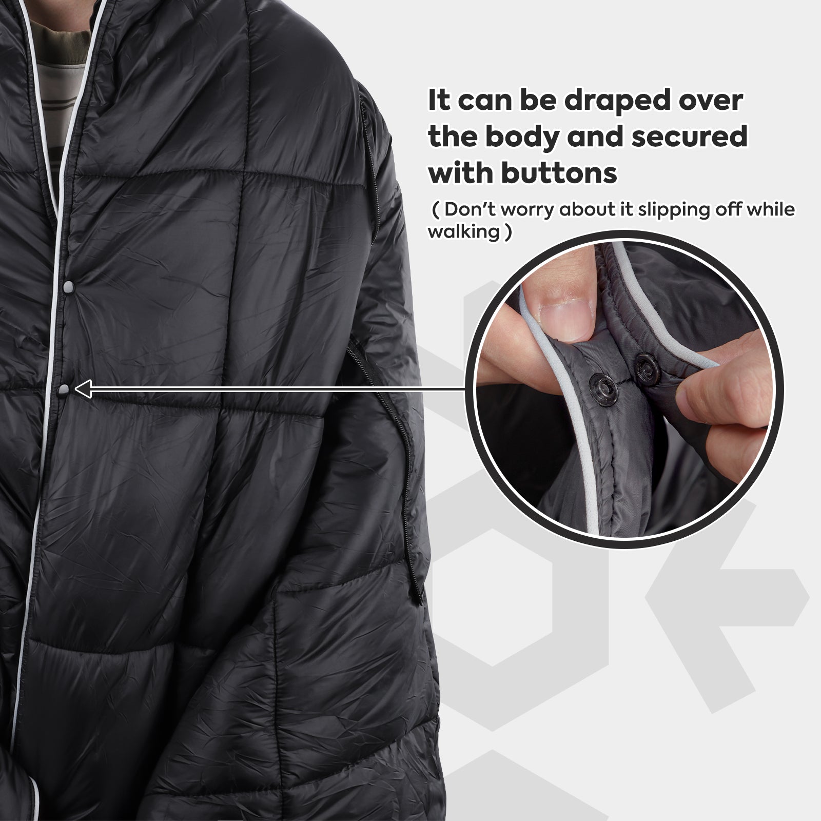 Camping Blanket, Sustainable Insulated Outdoor Blanket | ICECO-www.icecofreezer.com
