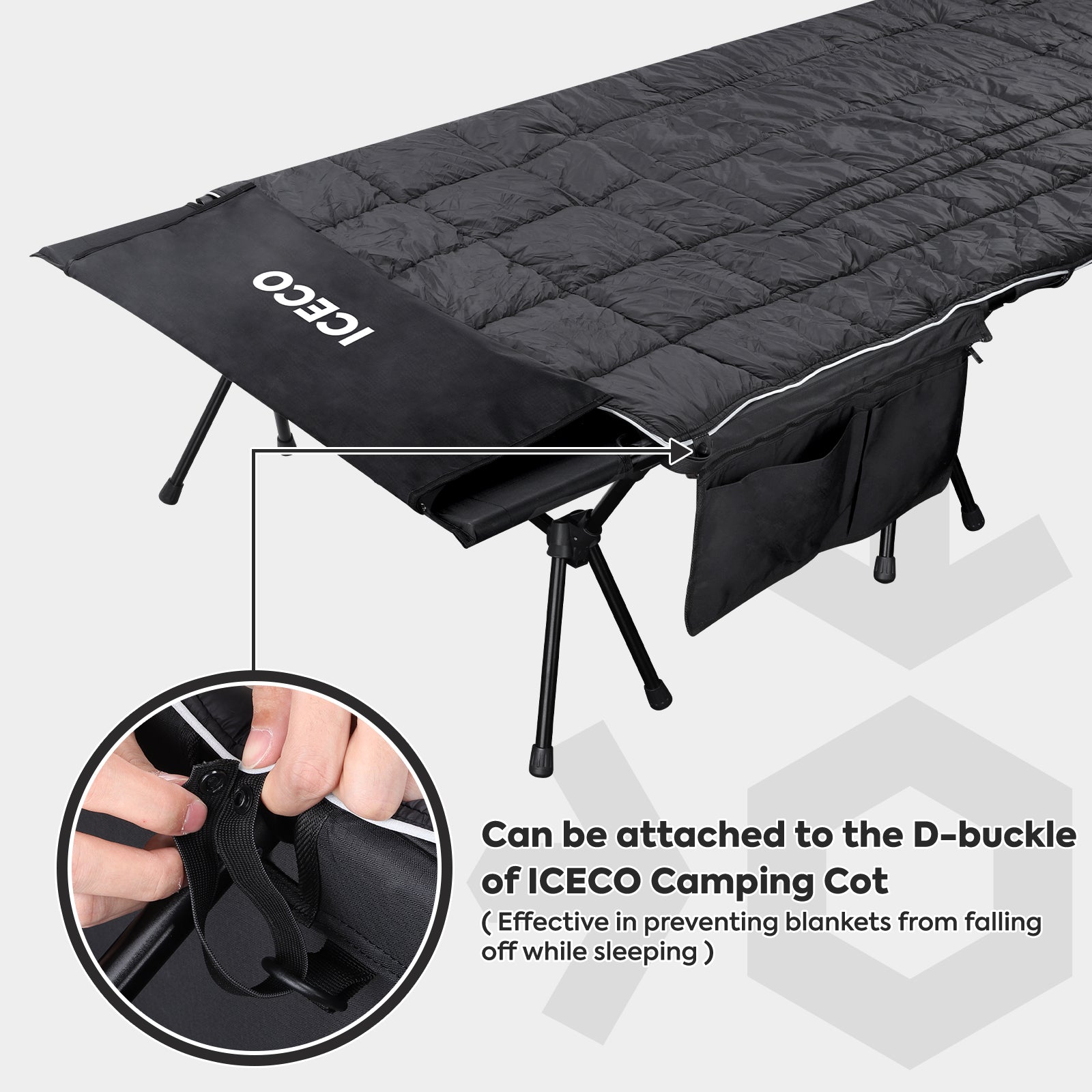 Camping Blanket, Sustainable Insulated Outdoor Blanket | ICECO-www.icecofreezer.com
