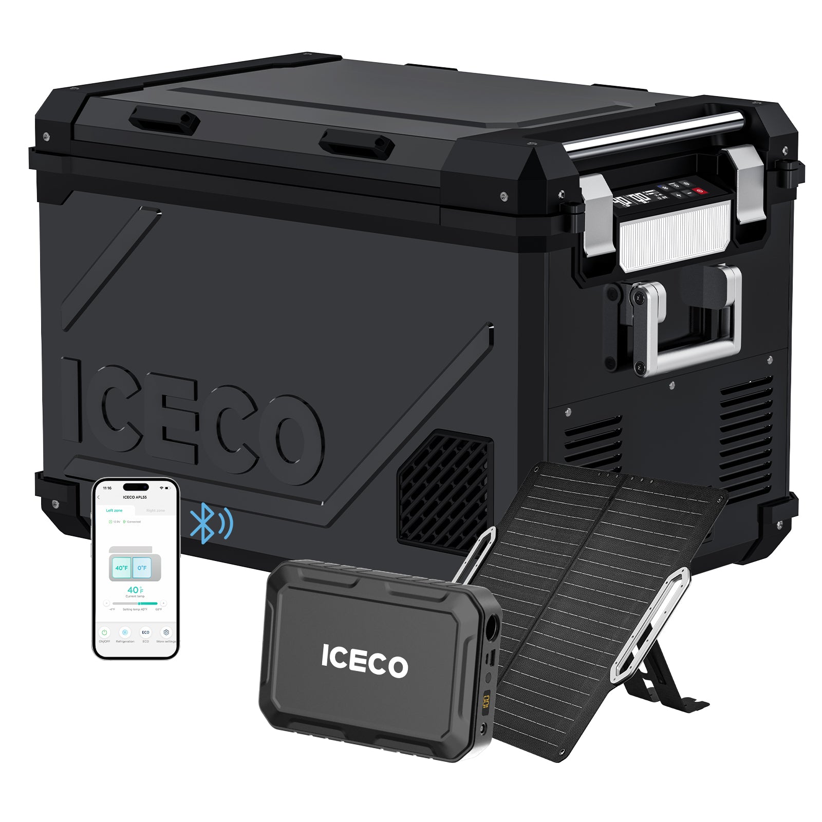 58QT APL55 Dual Zone Fridge Freezer Combo | ICECO-www.icecofreezer.com