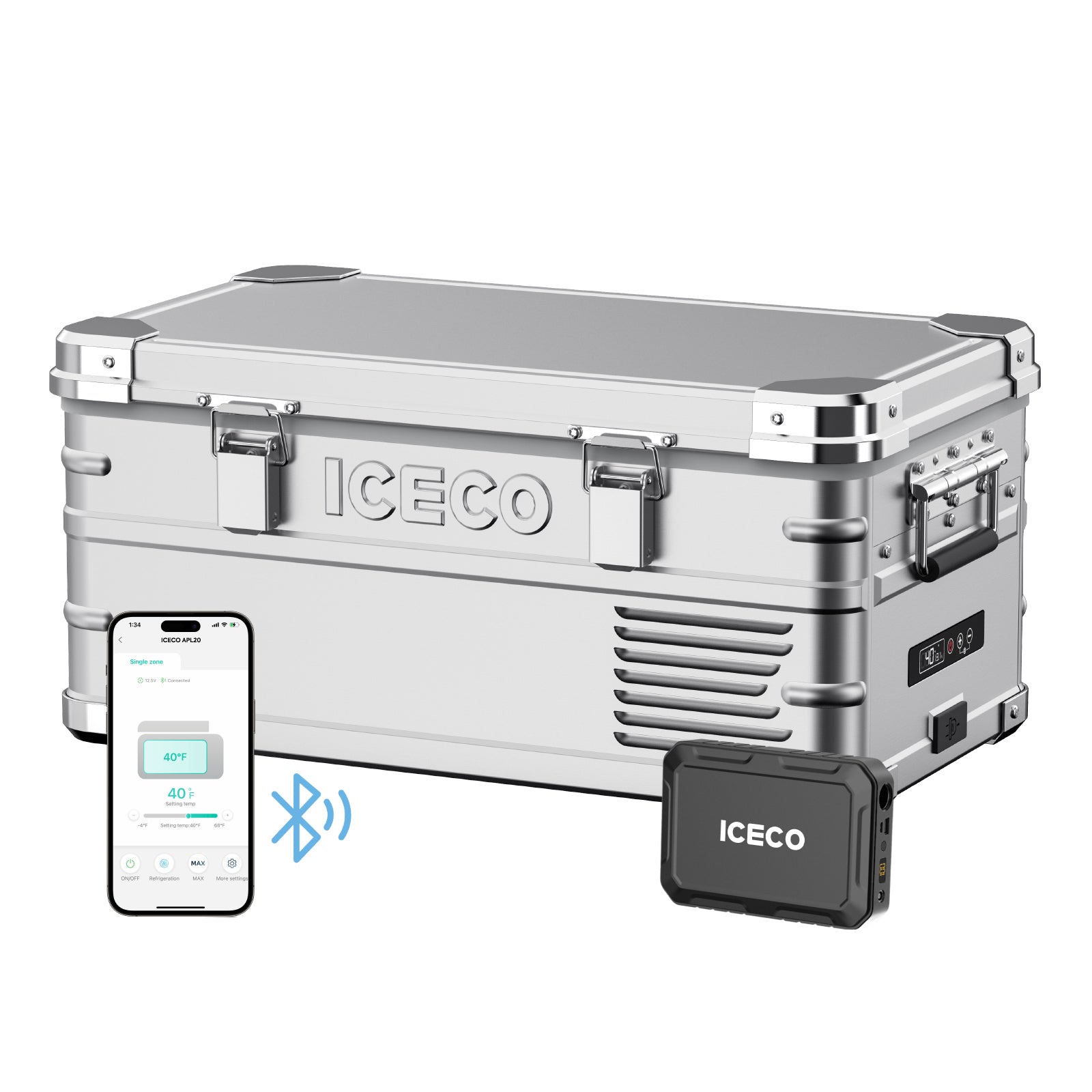 21QT APL20 Light Duty Aluminum Freezer Single Zone | ICECO-Portable Fridge-www.icecofreezer.com