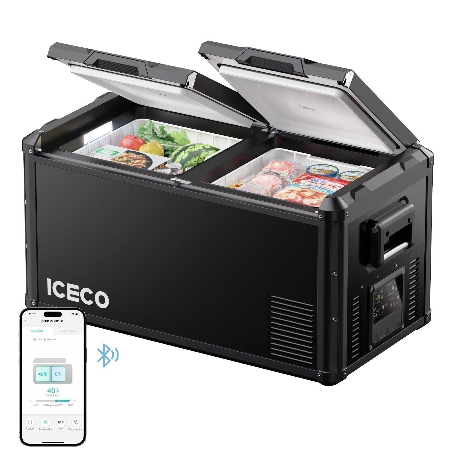 79.2QT VL75ProD 12V Heavy Duty Fridge Freezer| ICECO-Portable Fridge-www.icecofreezer.com