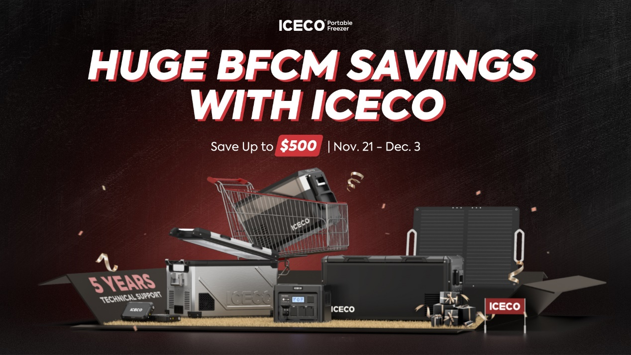 Huge BFCM Savings on ICECO’s Portable Fridges and More!