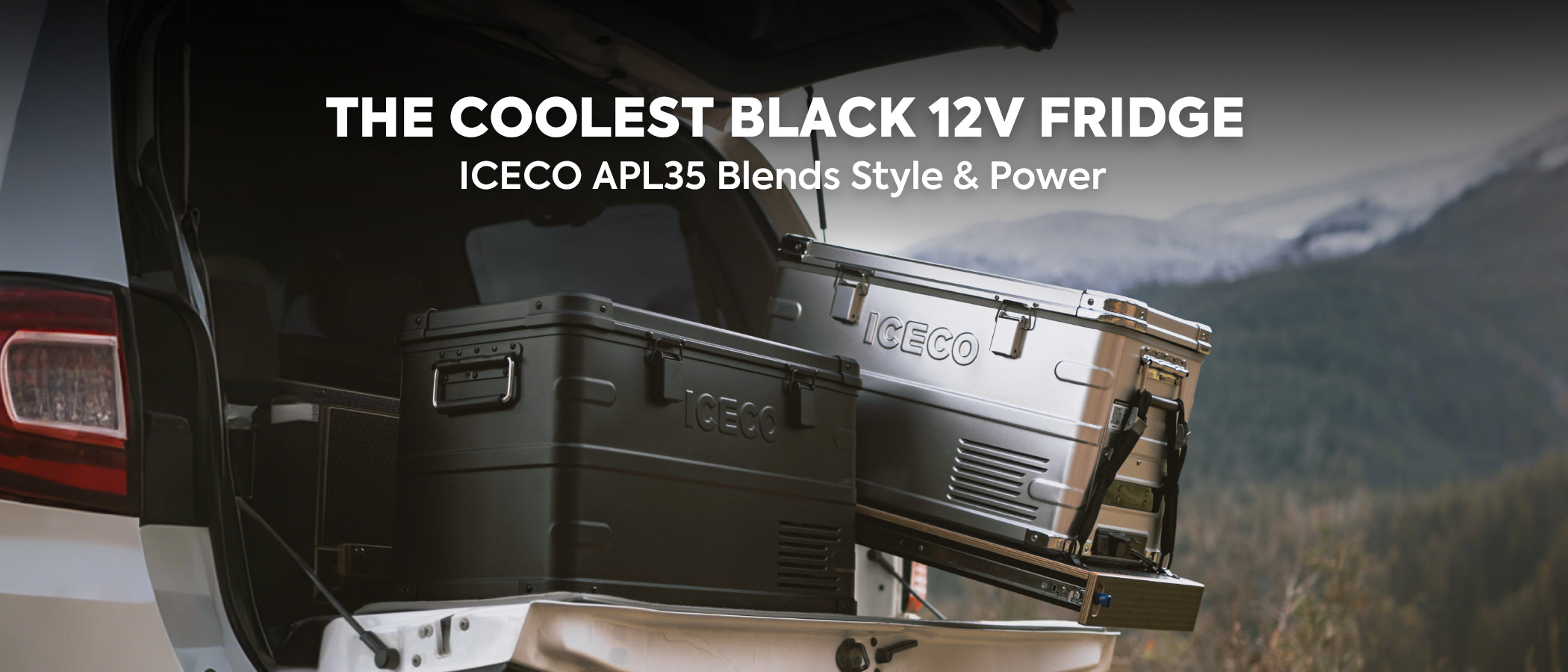 The Coolest Black 12V Fridge: ICECO APL35 Blends Style & Power