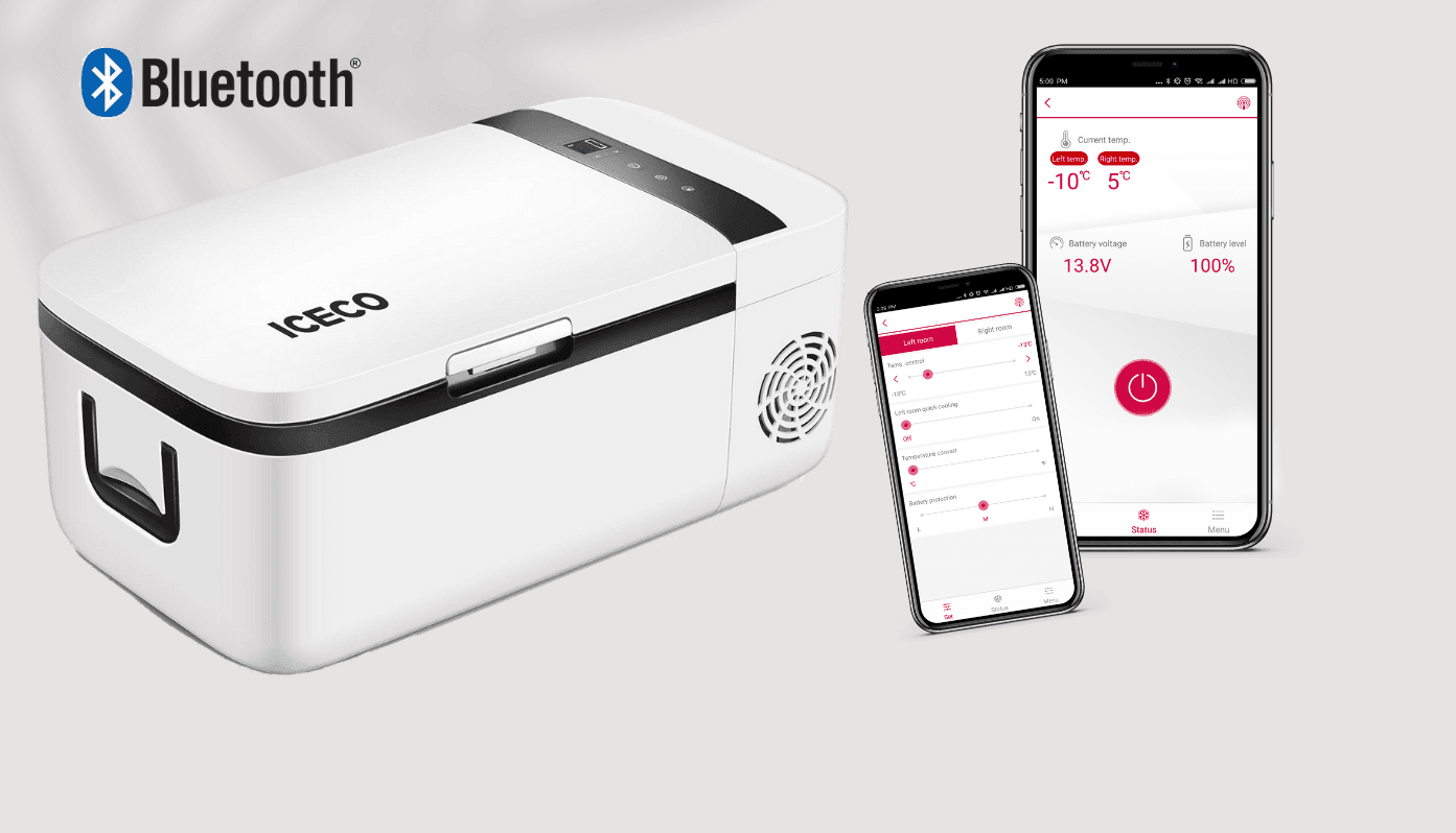 Control your Portable Refrigerator with your Phone - www.icecofreezer.com