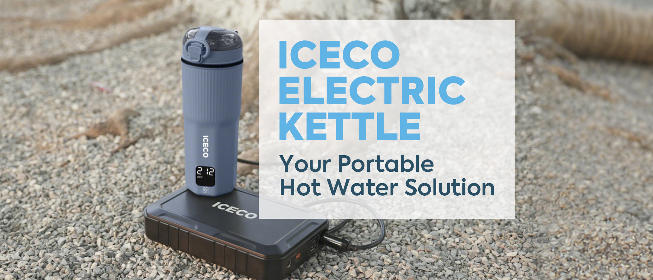ICECO Electric Kettle: Your Portable Hot Water Solution