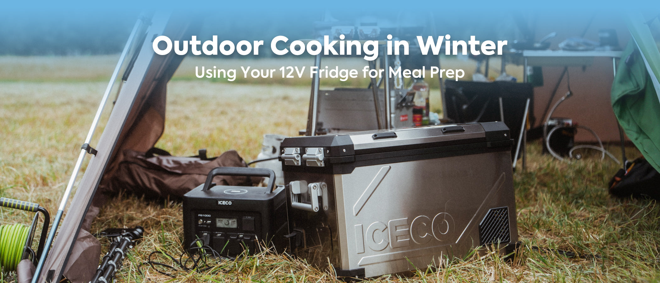 Outdoor Cooking in Winter: Using Your 12V Fridge for Meal Prep