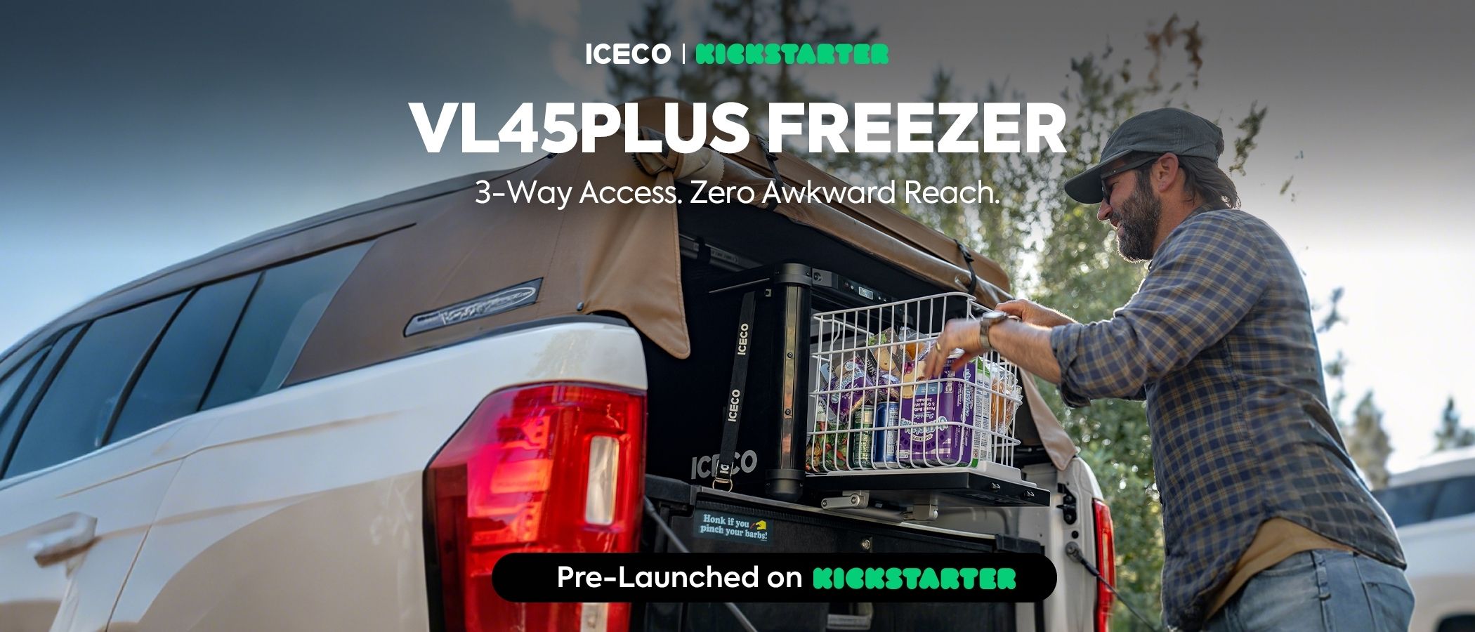 ICECO Unveils VL45PLUS Portable Refrigerator with New 3-Way Access Design
