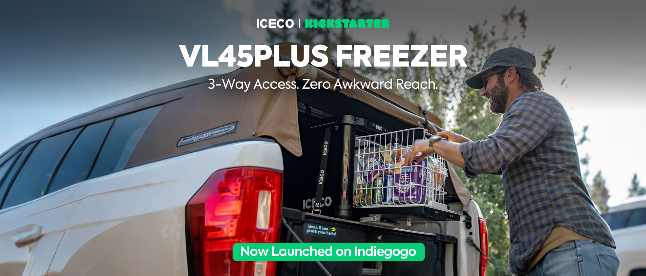ICECO Unveils VL45PLUS Portable Refrigerator with New 3-Way Access Design