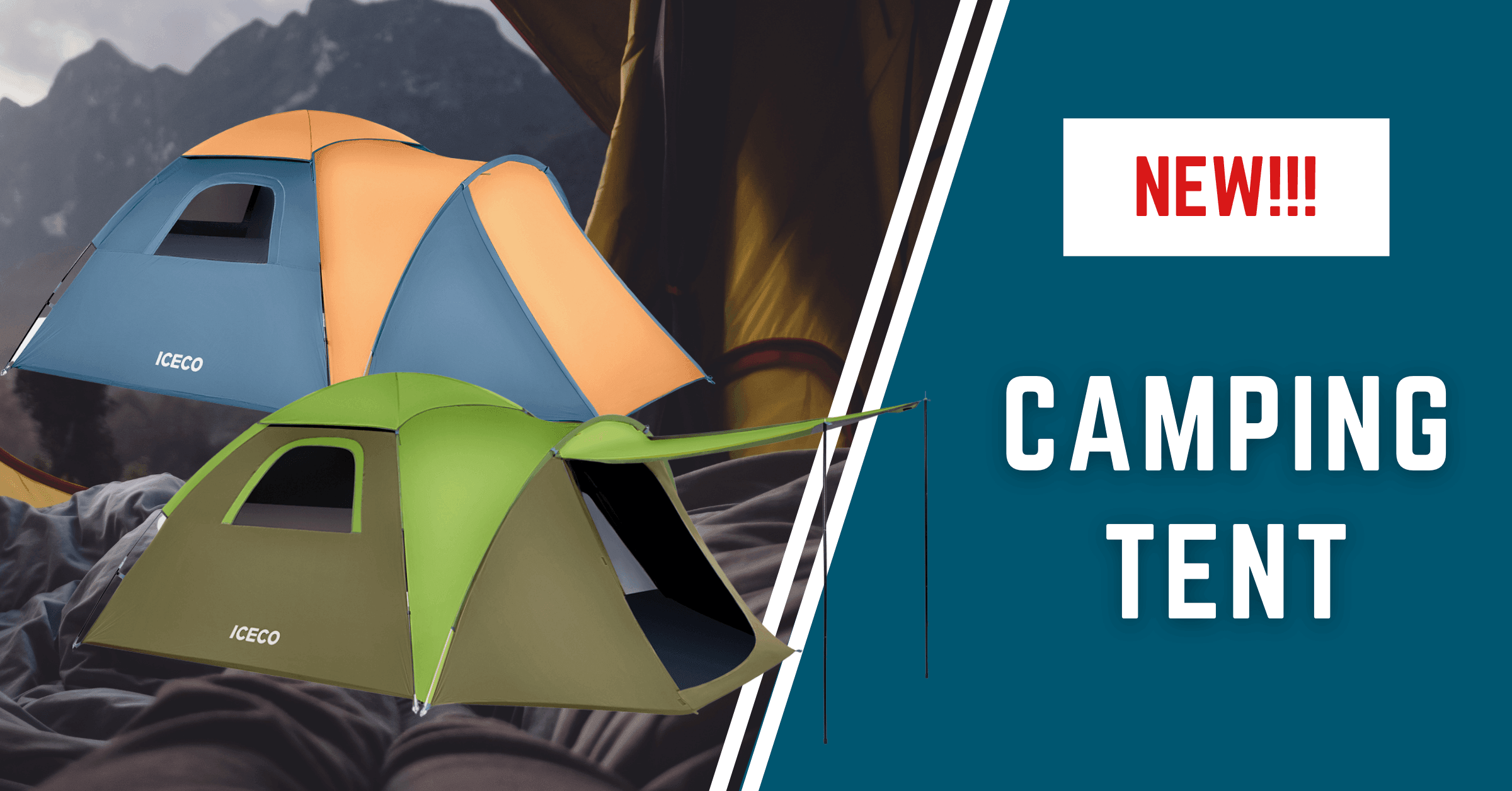 Introducing ICECO’s New Camping Tent for Family Camping - www.icecofreezer.com