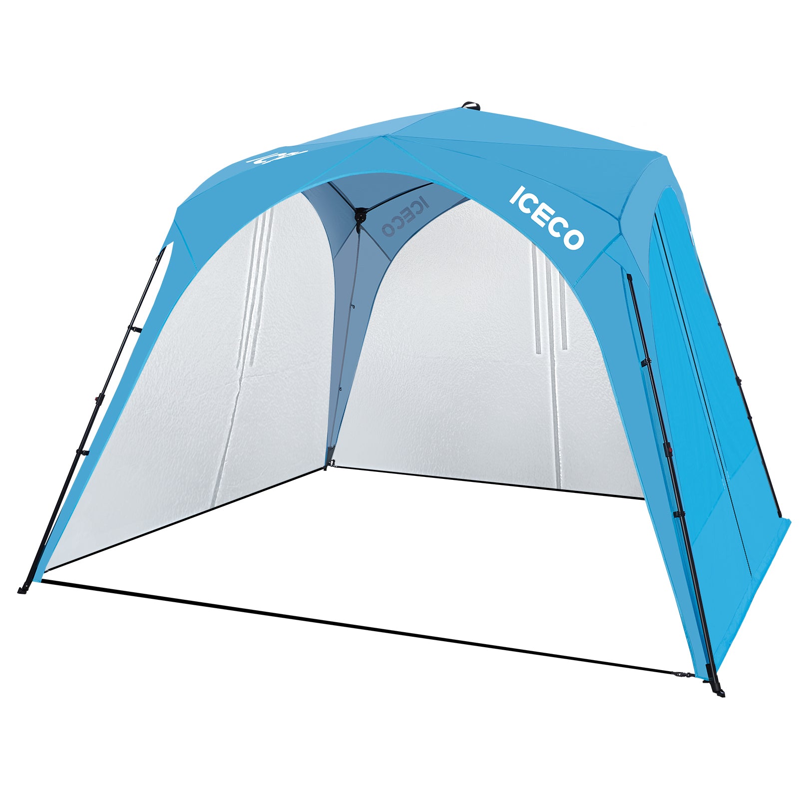 4-8 Persons Easy Setup Canopy Tent with UPF50+ Sun Shelter | ICECO-Outdoor Gear-www.icecofreezer.com