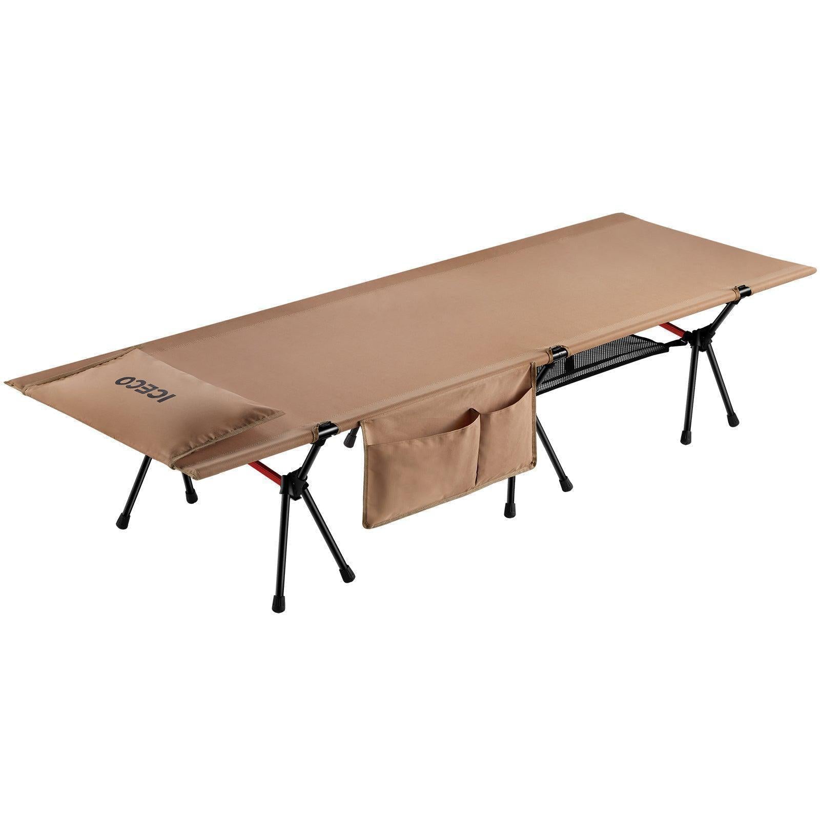 Portable Camping Cot khaki | ICECO-Outdoor Gear-www.icecofreezer.com