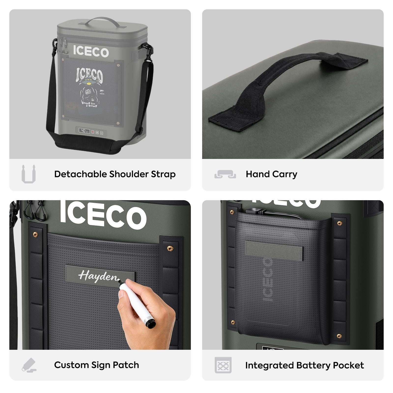 NEW! 13.5QT GOPACK12 Single Zone 12V Ice-Free Portable Freezer | ICECO-Portable Fridge-www.icecofreezer.com