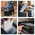 JP Pro Series 40/51QT Dual Zone Wheeled Car Fridge With Cover-SILVER | Ship Out in Early-August-Portable Fridge-www.icecofreezer.com