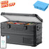 37QT APL35-Black Ultralight Aluminum Freezer With Ice Tray | Only 100 Units-Portable Fridge-www.icecofreezer.com