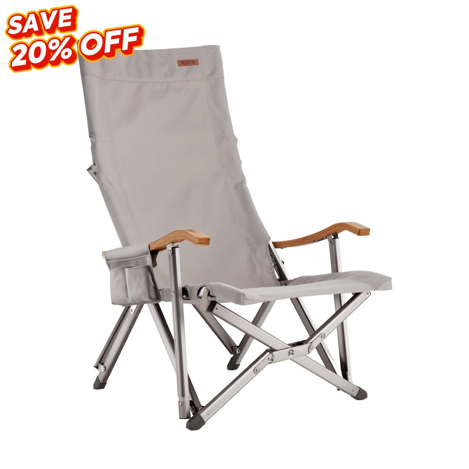 Hi1600L Folding Camping Chairs for Outside | ICECO-Outdoor Gear-www.icecofreezer.com