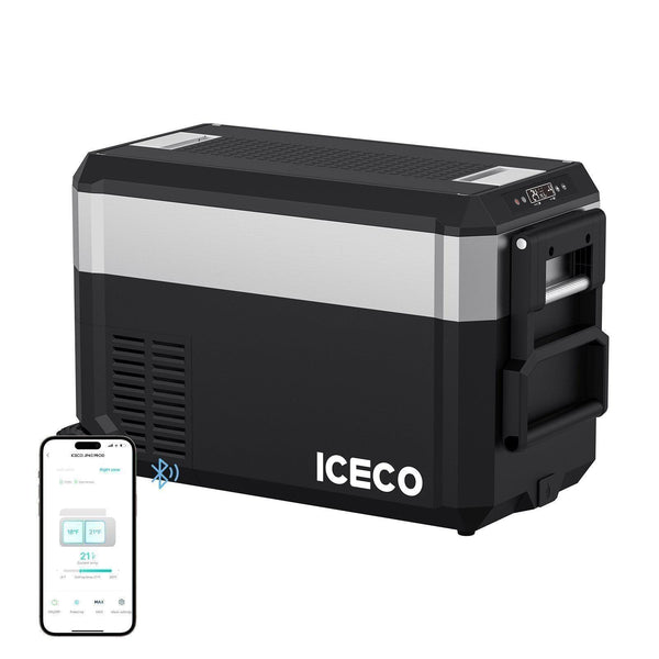JP Pro Series 40/51QT Dual Zone 12 Volt Fridge with Free Cover for