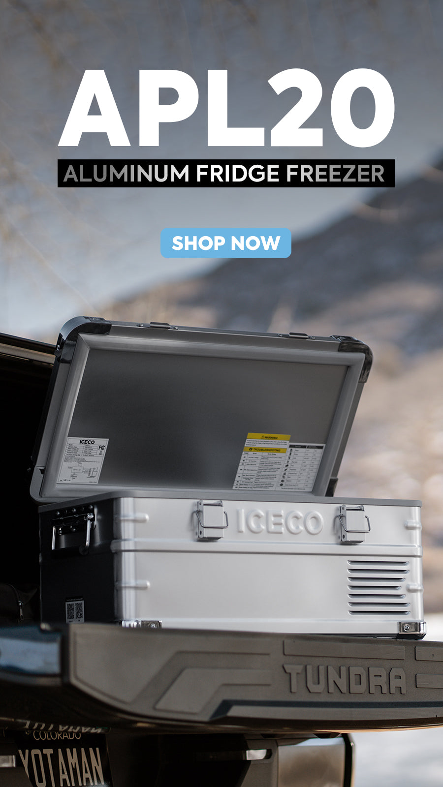  ICECO - Portable Fridge 12Volt Refrigerator