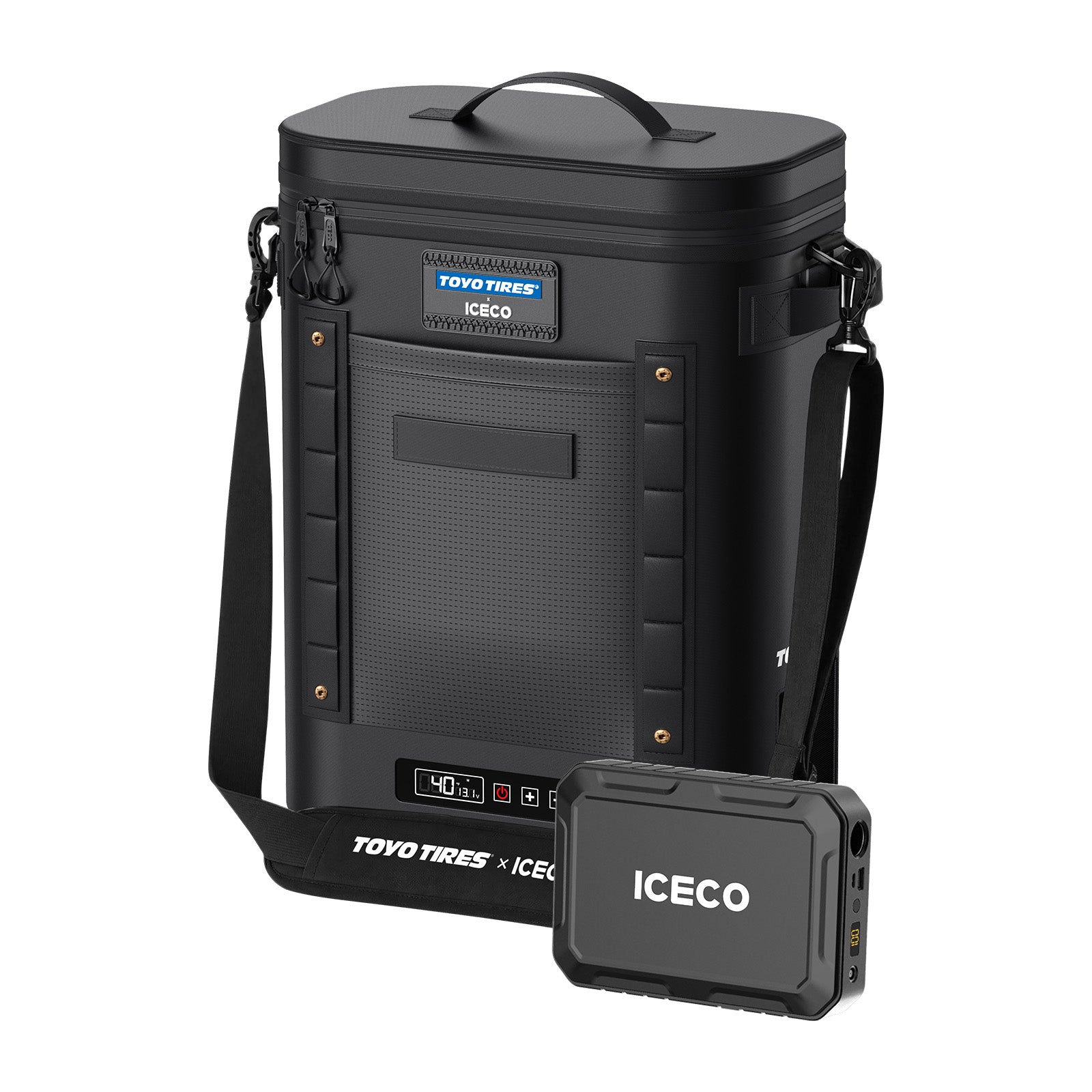 13.5QT GOPACK12 Single Zone 12V Ice-Free Portable Freezer | ICECO × TOYO TIRES® Limited Edition-Portable Fridge-www.icecofreezer.com