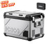 ICECO APL55 58Qt dual zone fridge freezer with stainless steel body, smart app control, large camping fridge for RV and Overland trips-www.icecofreezer.com
