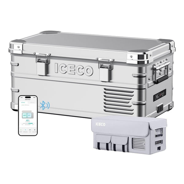 ICECO 21QT APL20 Light Duty Single Zone Aluminum Freezer With