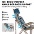 Hi1600 High-back Camping Chair | ICECO-Outdoor Gear-www.icecofreezer.com