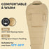 10°F Sleeping Bags for Adults Warm Camping Sleeping Bag-Outdoor Gear-www.icecofreezer.com