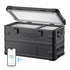 37QT APL35-Black Aluminum Freezer With Magnetic Power Bank | ICECO-Portable Fridge-www.icecofreezer.com