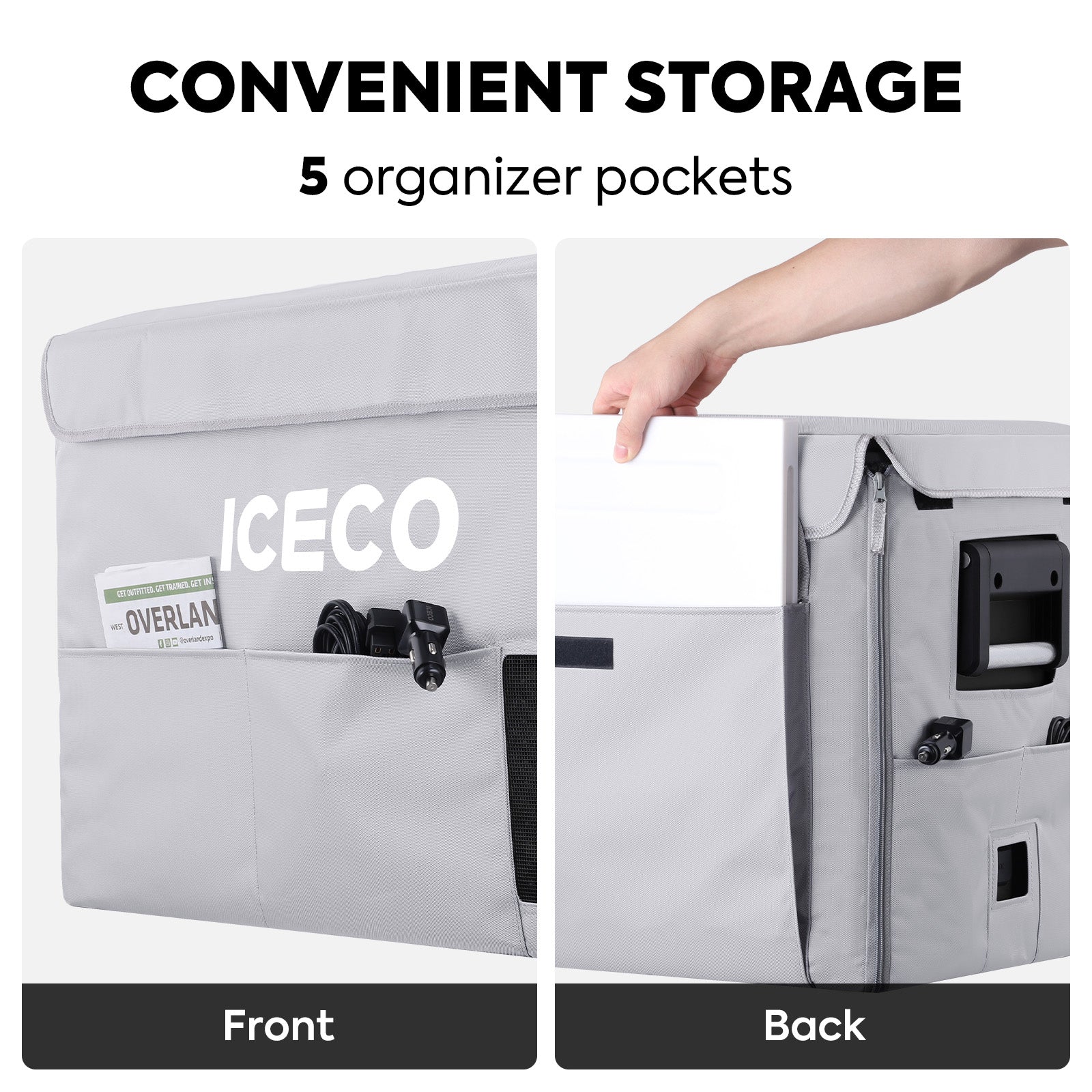 Upgrade Protective Cover VL45ProS-Insulated Cover-www.icecofreezer.com