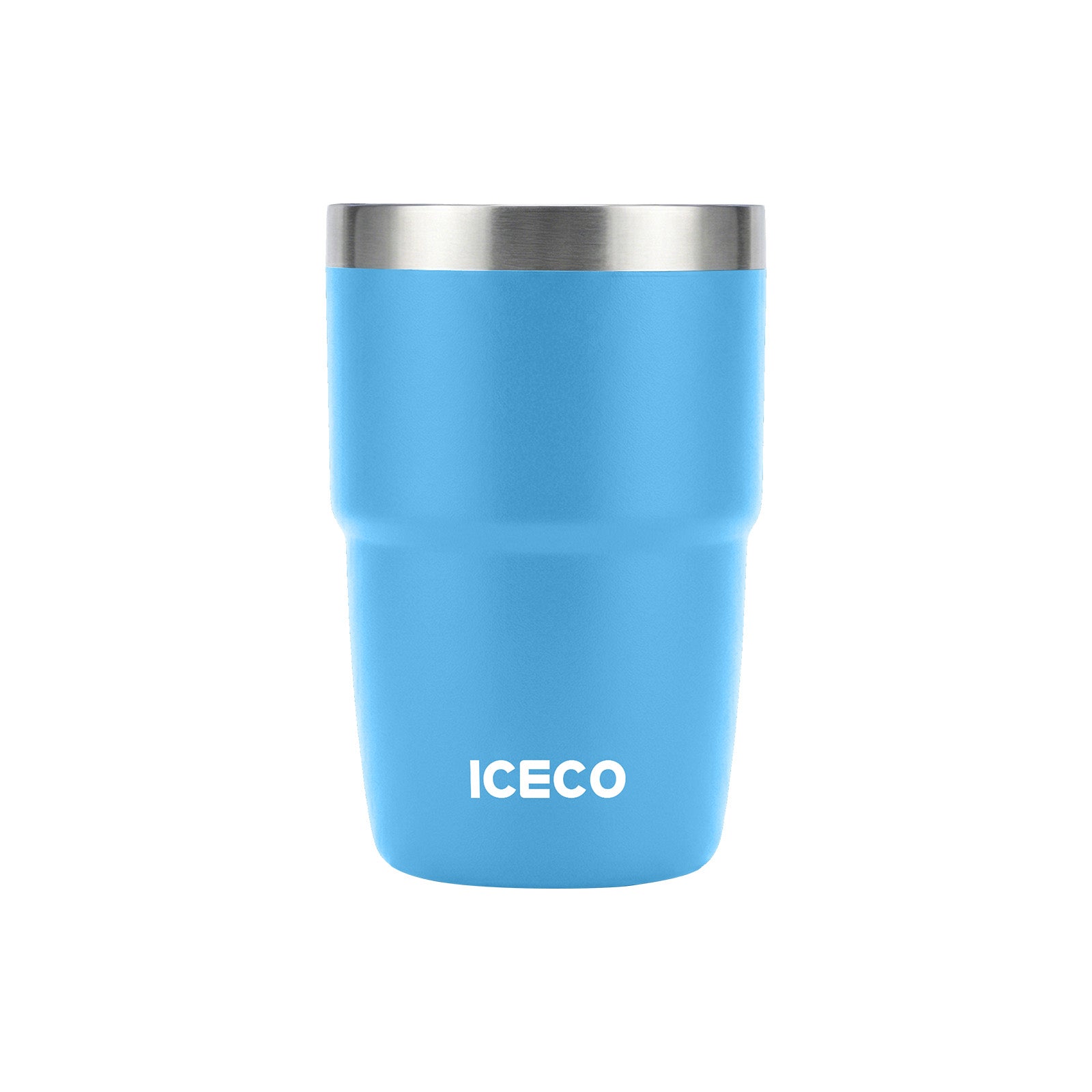 2-Pack 8 oz Stackable Stainless Steel Tumbler Set | ICECO-accessories-www.icecofreezer.com