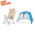 Ha1600 4 Positions Adjustable Camping Chairs With Canopy Tent | ICECO-Outdoor Gear-www.icecofreezer.com