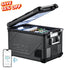 ICECO APL55-Black  58Qt dual zone fridge freezer, portable fridge for camping and overland adventures, ideal for long-term RV use-www.icecofreezer.com