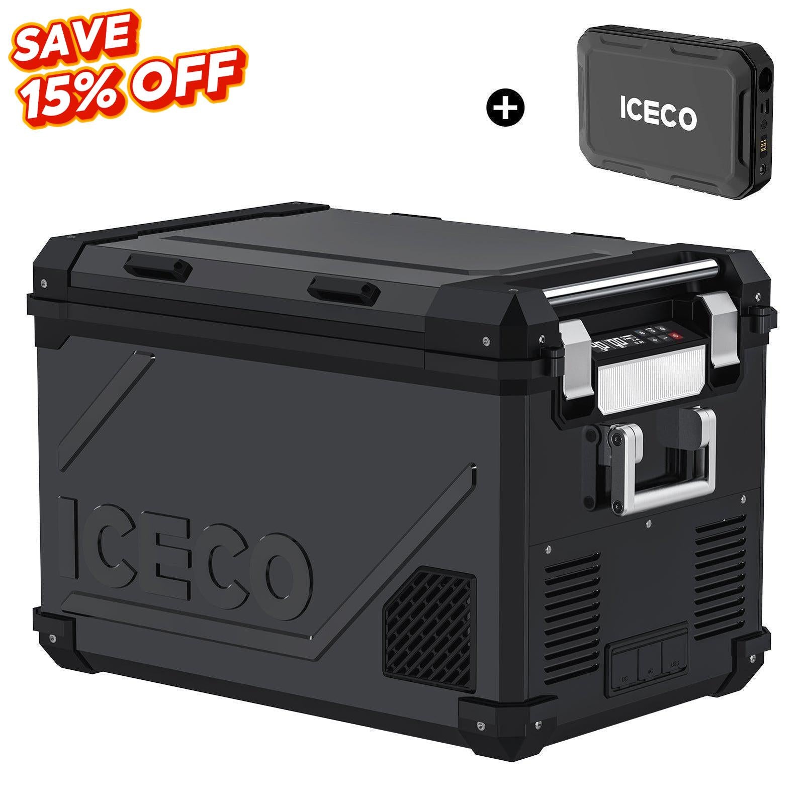 58QT APL55 Dual Zone Fridge Freezer Combo | ICECO-www.icecofreezer.com