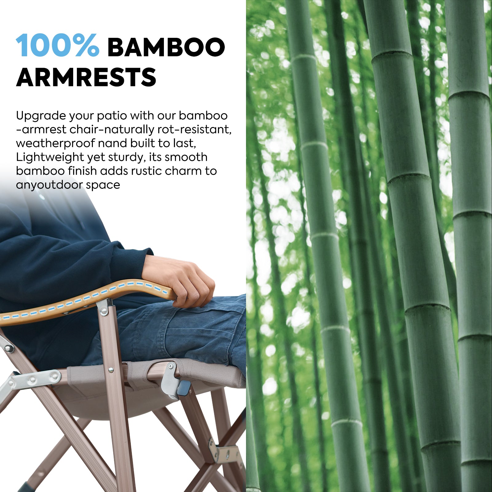 Hi1600L Folding Camping Chairs for Outside | ICECO-Outdoor Gear-www.icecofreezer.com