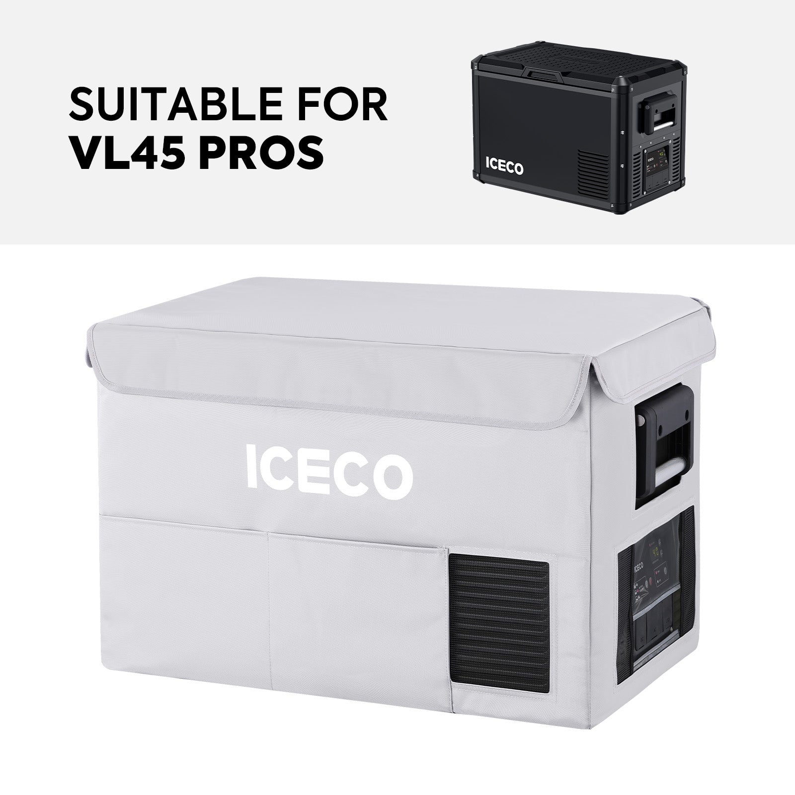 Upgrade Protective Cover VL45ProS-Insulated Cover-www.icecofreezer.com