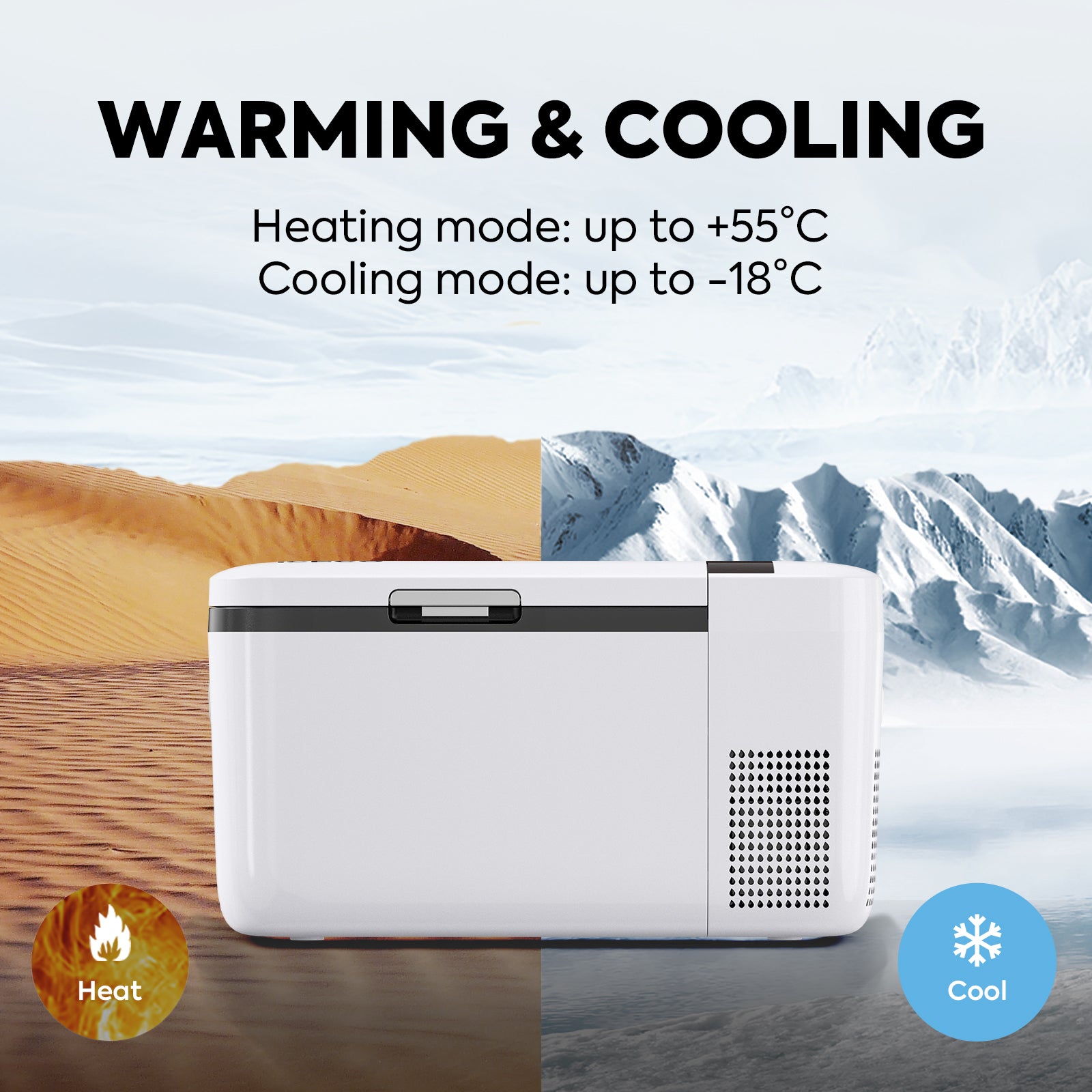 21QT GO20H Portable Freezer Car Fridge Cooler & Warmer | ICECO-Portable Fridge-www.icecofreezer.com