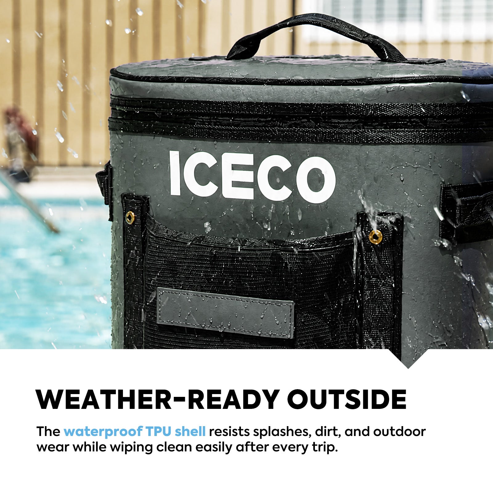 13.5QT GOPACK12 Single Zone 12V Ice-Free Portable Freezer | ICECO