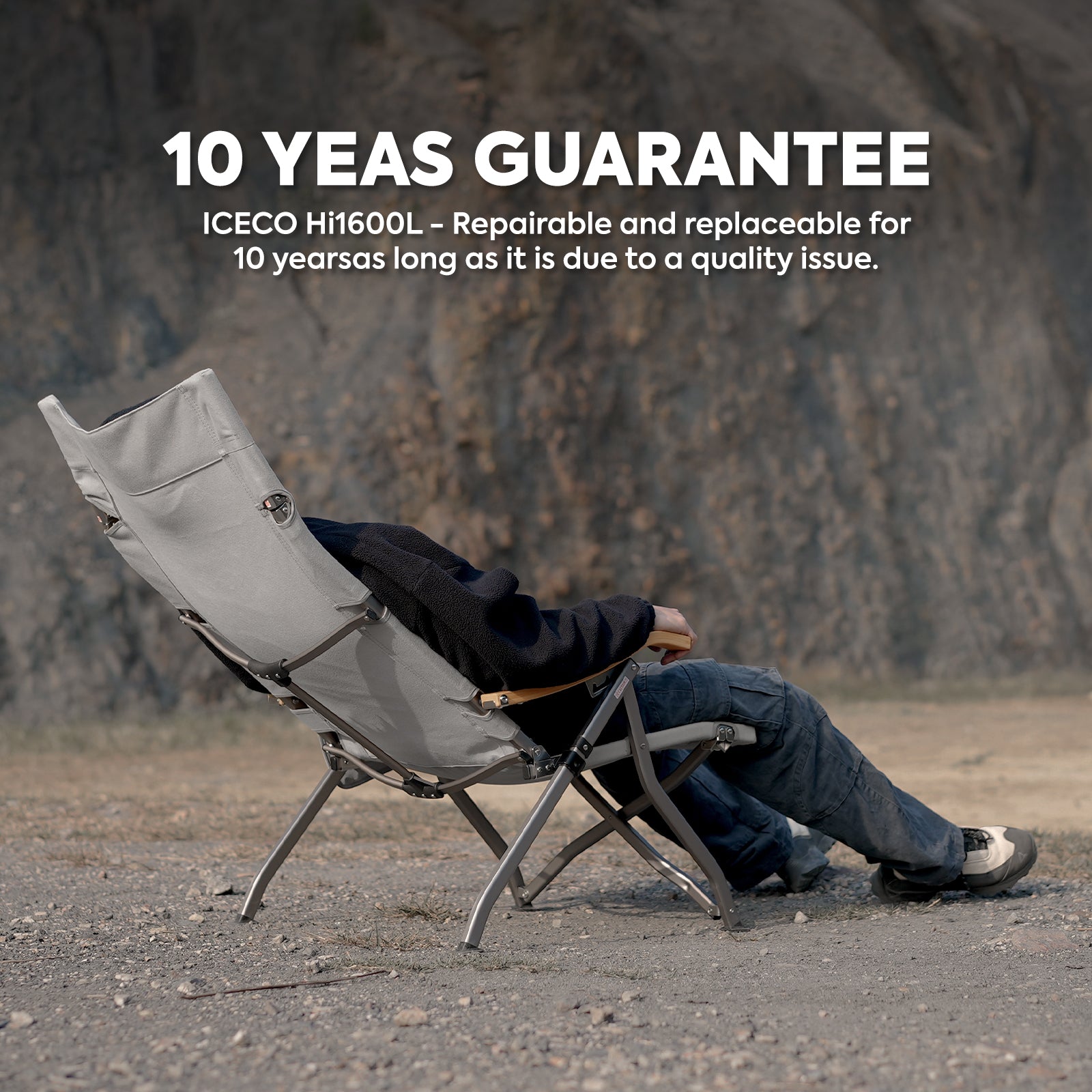 Ha1600L 4 Positions Adjustable Camping Chairs for Adults-Outdoor Gear-www.icecofreezer.com
