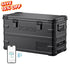 37QT APL35-Black Aluminum Freezer With Magnetic Power Bank | ICECO-Portable Fridge-www.icecofreezer.com