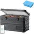 37QT APL35-Black Ultralight Aluminum Freezer With Ice Tray | Only 100 Units-Portable Fridge-www.icecofreezer.com