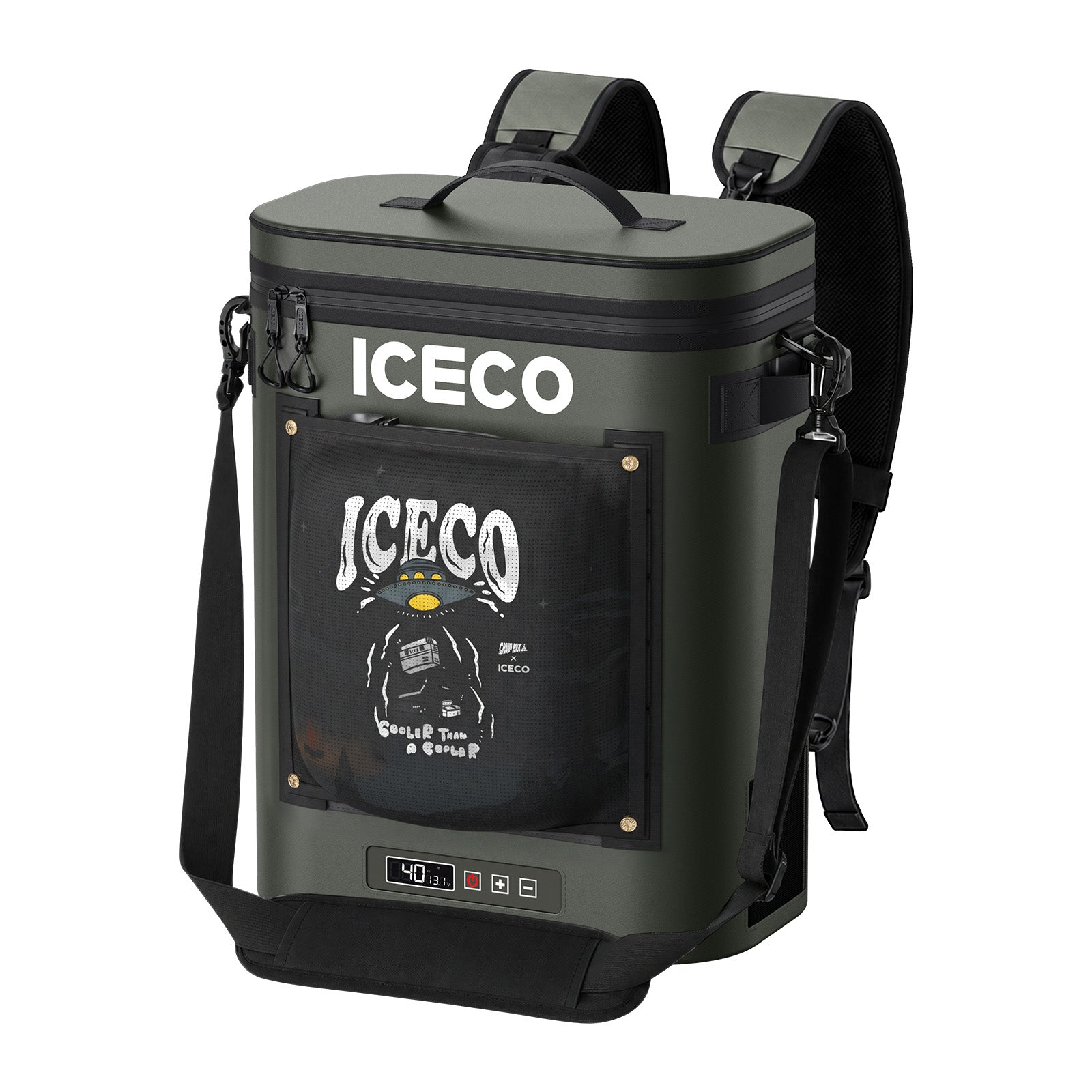 13.5QT GOPACK12 Single Zone 12V Ice-Free Portable Freezer | ICECO