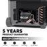 JP Pro Series 40/51QT Dual Zone Wheeled Car Fridge With Cover-SILVER | Ship Out in Early-August-Portable Fridge-www.icecofreezer.com