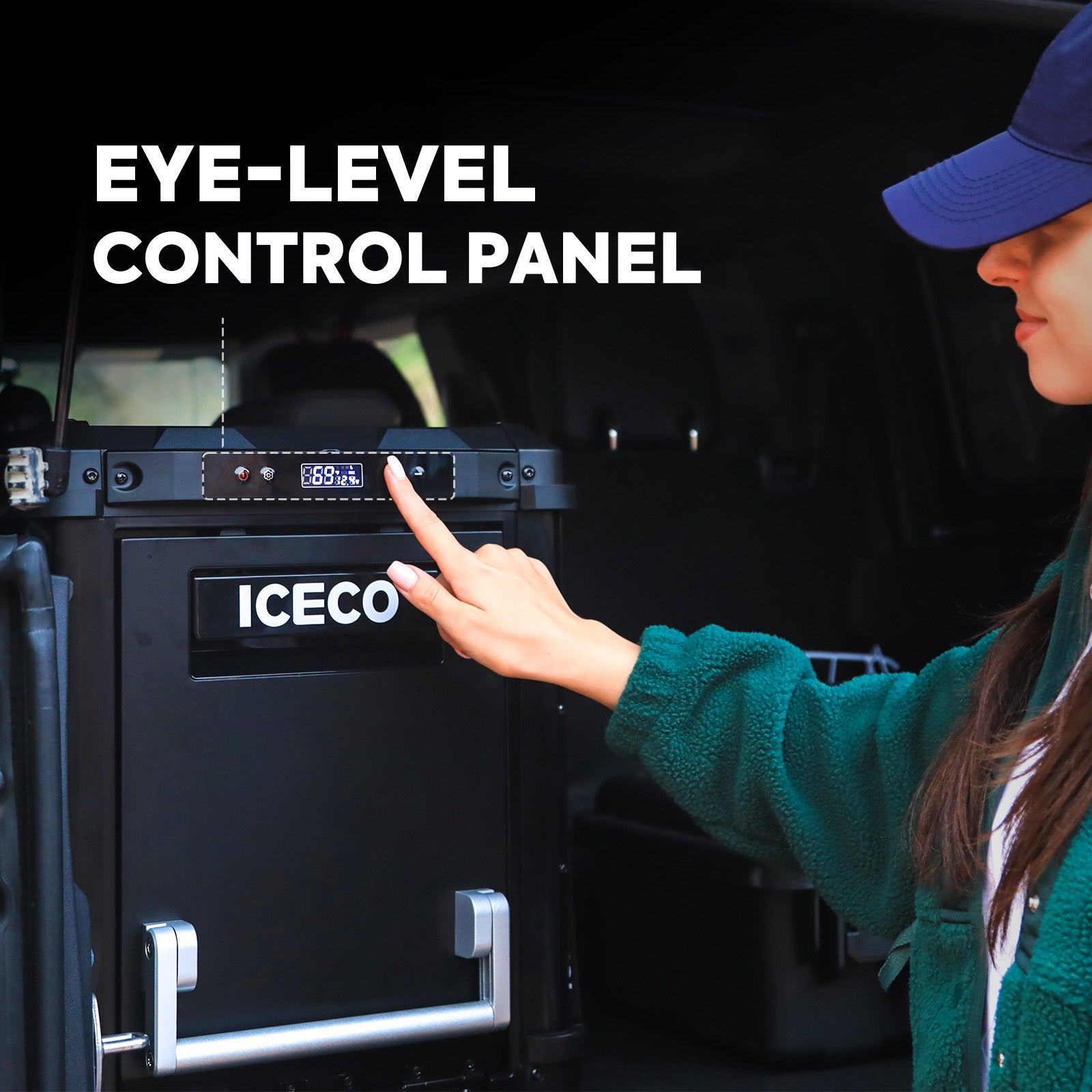 44.4QT VL45PLUS 3 Ways Access Fridge Freezer | ICECO Ship out Late August-Portable Fridge-www.icecofreezer.com
