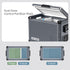 47.5QT VL45ProD Dual Zone Upgrade Portable Fridge Freezer | ICECO-Portable Fridge-www.icecofreezer.com