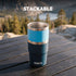 2-Pack 8 oz Stackable Stainless Steel Tumbler Set | ICECO-accessories-www.icecofreezer.com