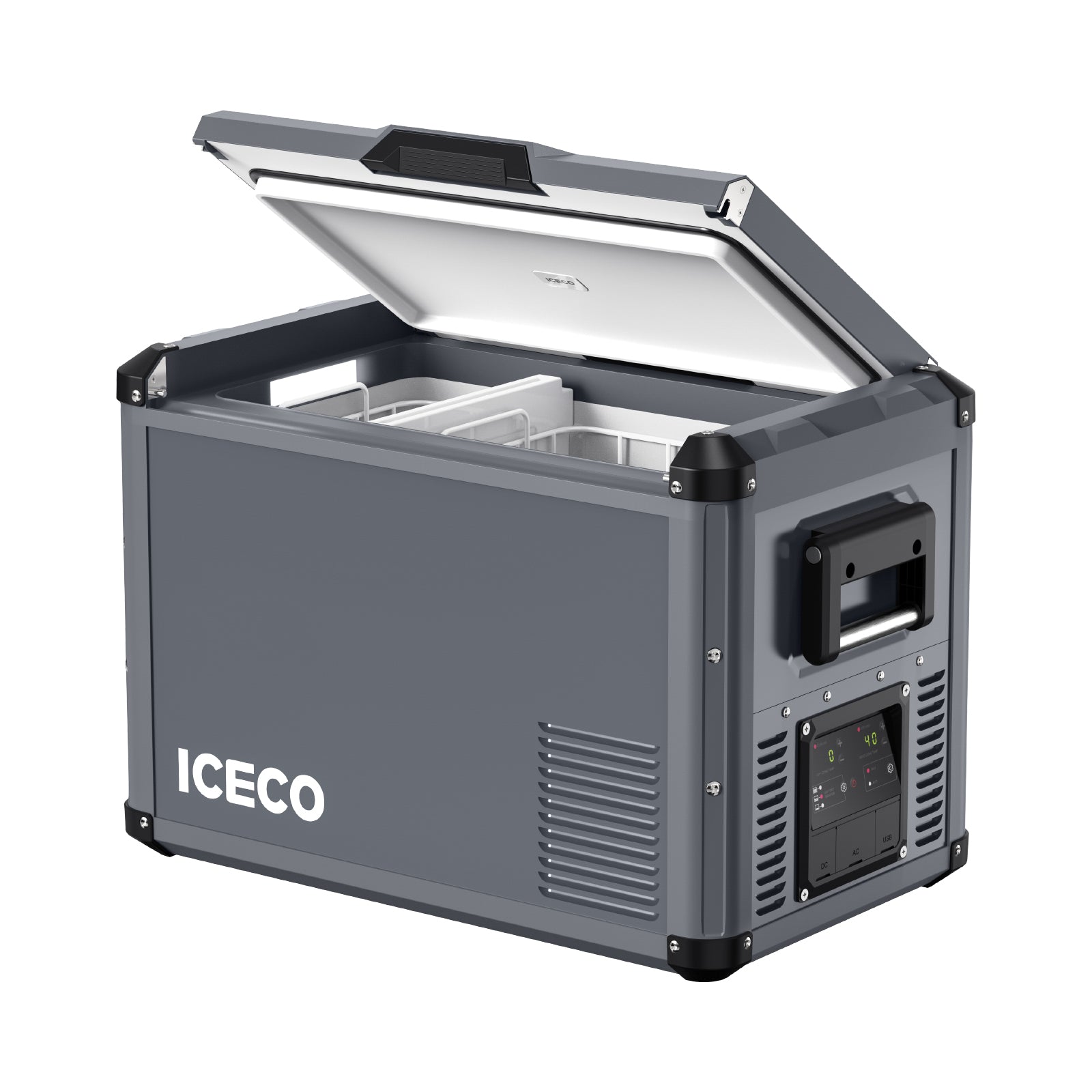 47.5QT VL45ProD Dual Zone Upgrade Portable Fridge Freezer | ICECO-Portable Fridge-www.icecofreezer.com